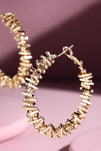 Spiral Hoop Earrings