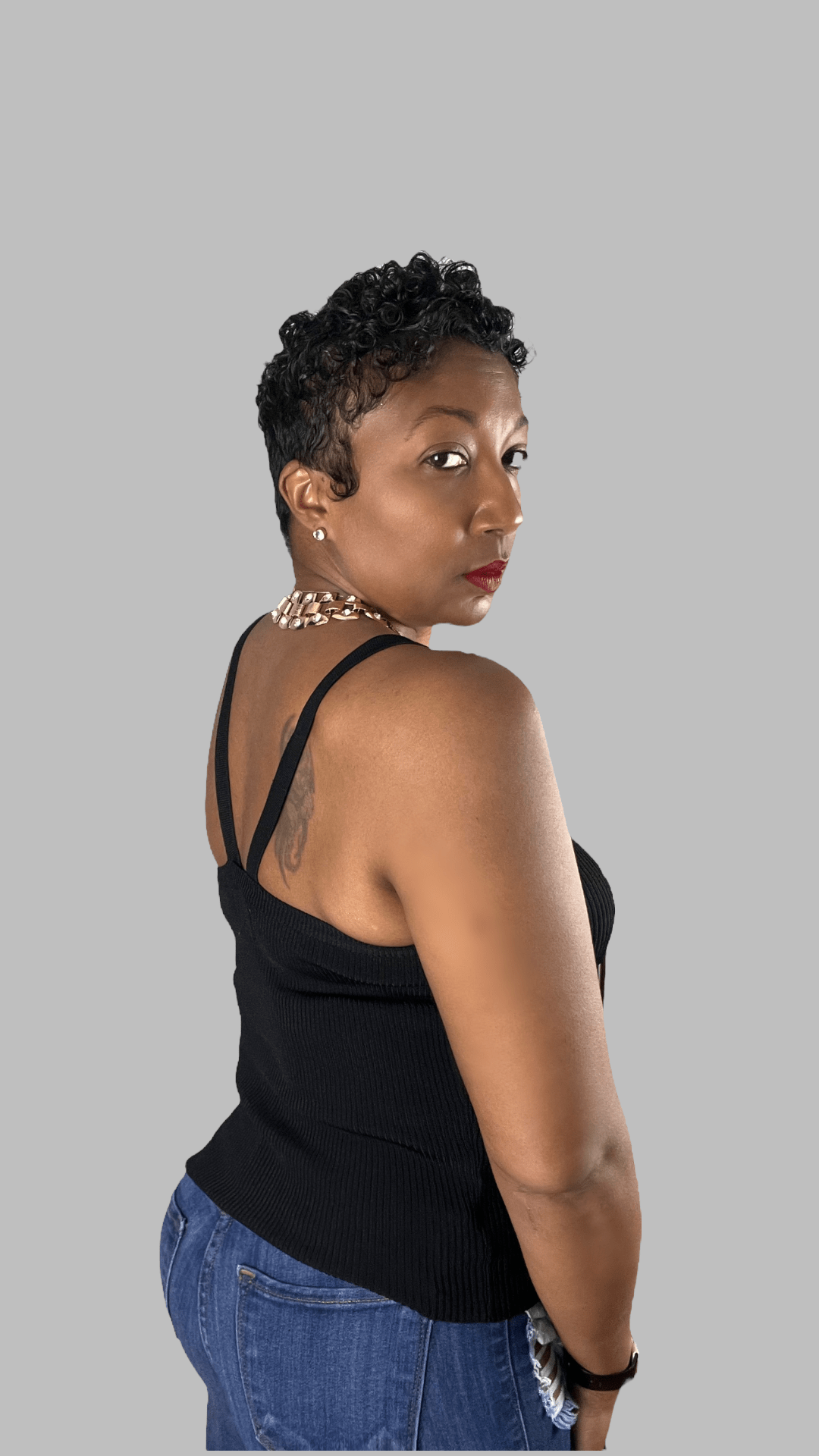 “Tania” Cross Back Tank - SwishHer