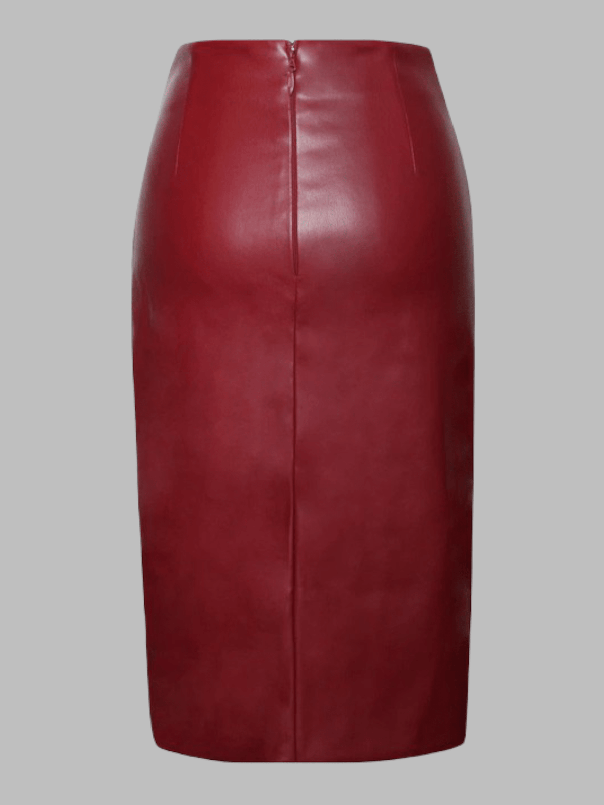 Vegan Leather Skirt - SwishHer