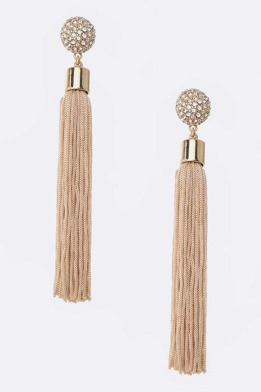 Crystal Swing Tassel - Natural - SwishHer