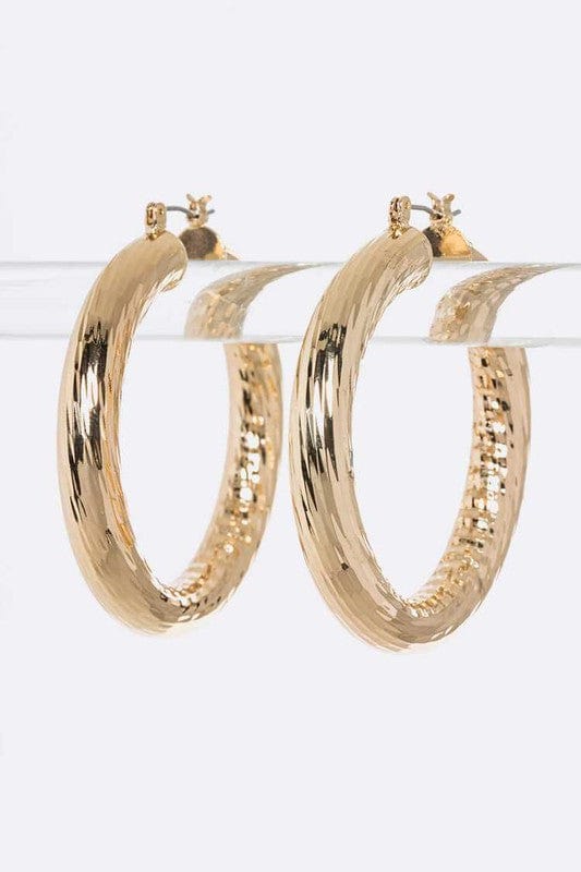 Chunky Hoops - Gold - SwishHer