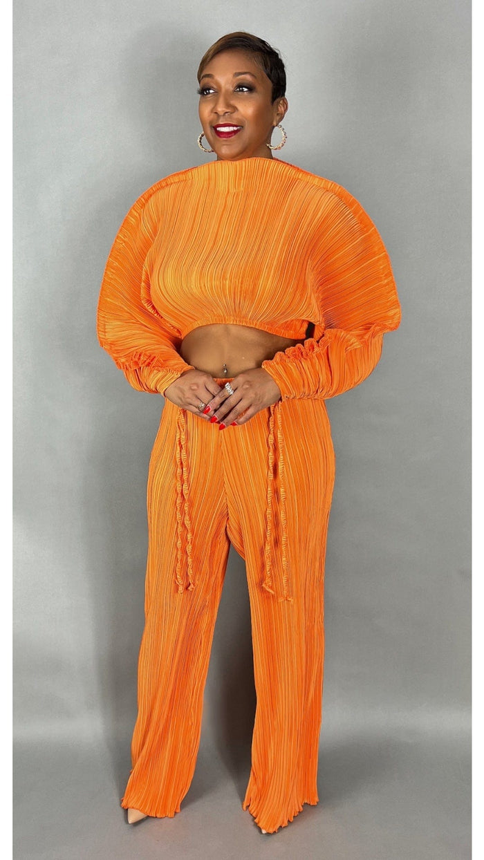 “Penelope” Pleated Set - SwishHer