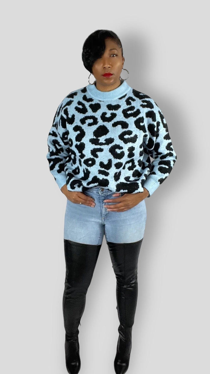 Leopard Sweater - SwishHer