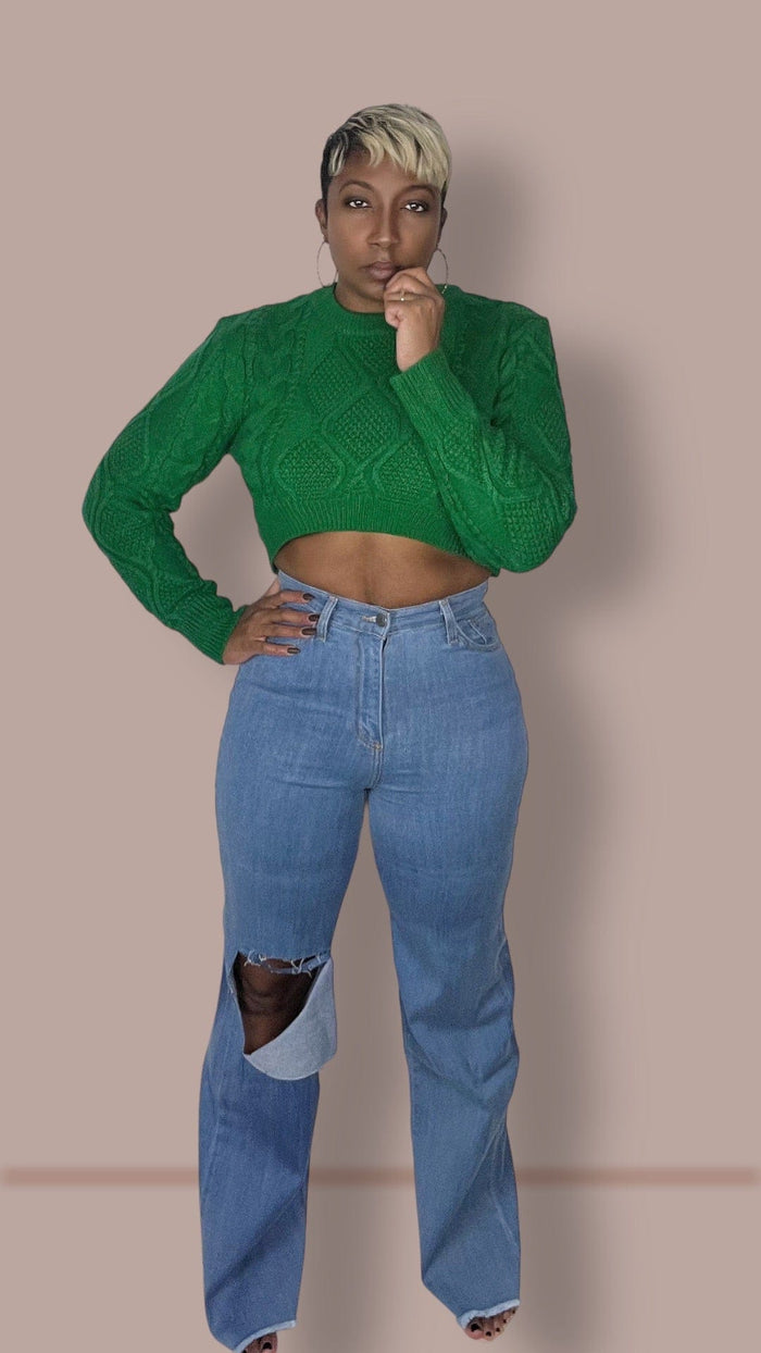 “London” Wide Leg Jeans - SwishHer