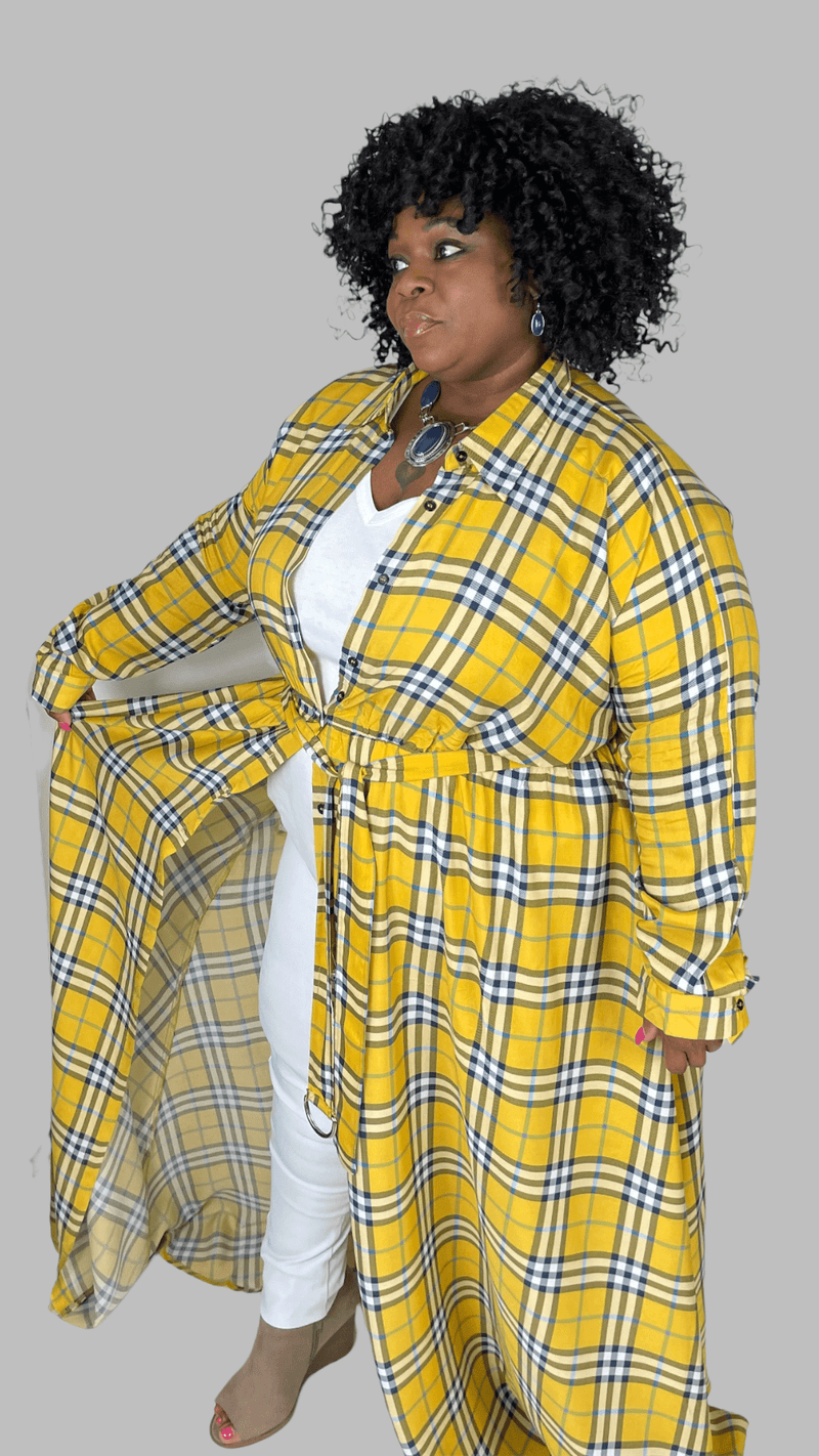 Plaid Maxi - SwishHer